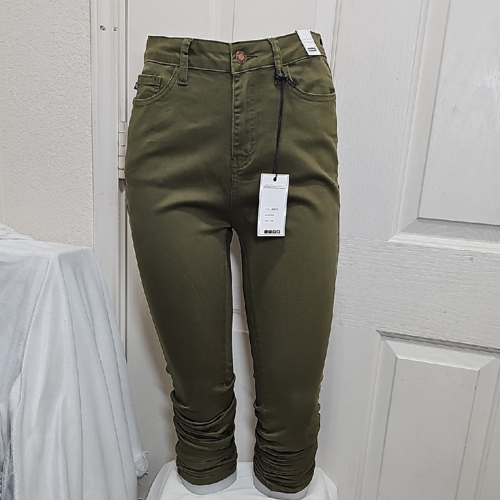 Judy Blue Olive Skinny Jeans
